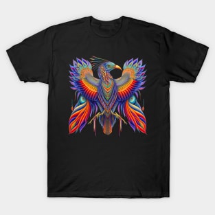 Rainbow Ceremonial Bird T-Shirt